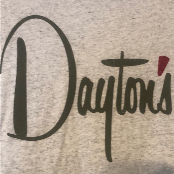 Dayton's Department Store Vintage Fitted Scoop Tee - Picture 3 of 5